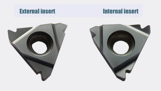 22NR API382 API Threading Inserts Carbide Cutting fügt CNC-Werkzeug mit hoher Geschwindigkeit ein